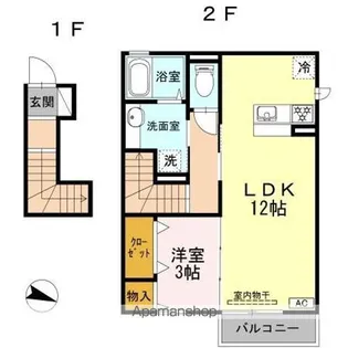 フォレスト21【2階】の間取り
