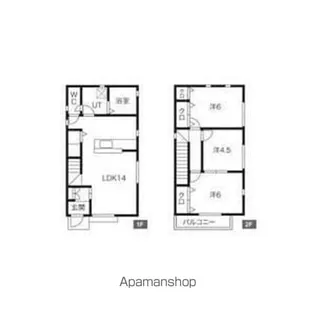 愛知県名古屋市千種区西崎町3丁目【一戸建】の間取り