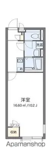 クレイノしろくまHOUSE【2階】の間取り