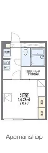 レオパレス栄【202号室】の間取り