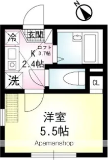 ラフィーナ金沢文庫【2階】の間取り