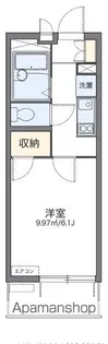 レオパレスラトナ【2階】の間取り