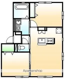 フルール【101号室号室】の間取り