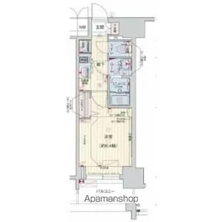 プレサンス広小路通 葵【15階】の間取り