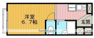 トリヴァンベール豊中【3階】の間取り