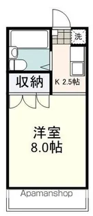 ジュネス東海【103号室】の間取り