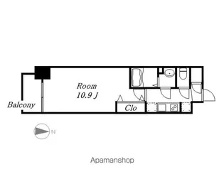 プレサンス丸の内リラティ【10階】の間取り