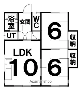 サンハイムなごみⅠ【2階】の間取り