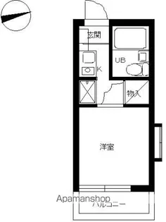 スカイコートたまプラーザ【501号室号室】の間取り