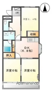 コンフォースMK【2階】の間取り