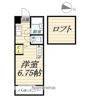 菖蒲アパート【2階】の間取り