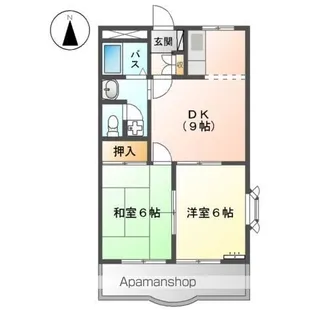 RESIDENCE ENFINITY M2【3階】の間取り