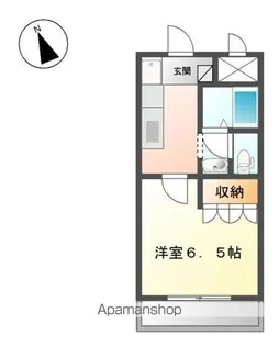 キャンディ・ポット【1階】の間取り