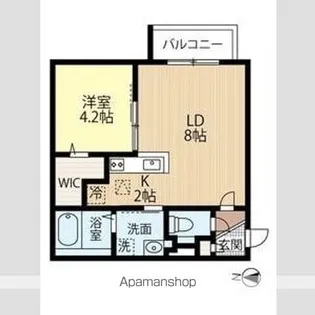 SORTE117【4階】の間取り