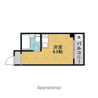 フロントリバー豊中【3階】の間取り