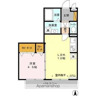 ブランコート I【2階】の間取り