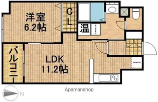 LAURELCOURT常盤(ローレルコート常盤)【13階】の間取り