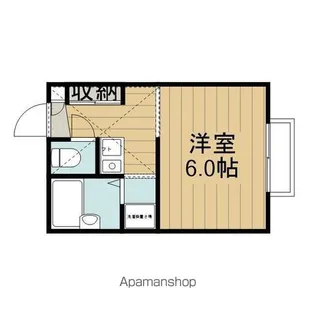レオパレスフジ【2階】の間取り