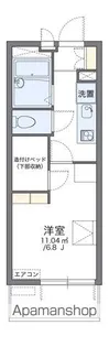 レオパレスヒルズハイネ【3階】の間取り