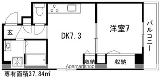 鶴見NSビル【5階】の間取り