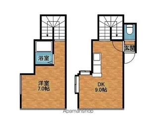 AMS文京台南町Ⅱ【103号室】の間取り
