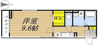 F.AZALEA【307号室】の間取り