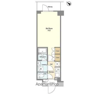 LA DOUCEUR成増【1階】の間取り