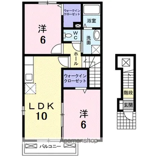 フォルサ・エムC【2階】の間取り