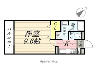 アムール 花水木【1階】の間取り