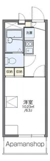レオパレスWILL【1階】の間取り