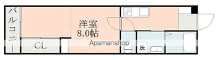 プレステージ吉野【1階】の間取り