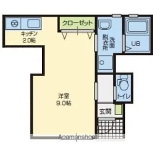 メゾン・アルマ(MAISON・ALMA)【1階】の間取り