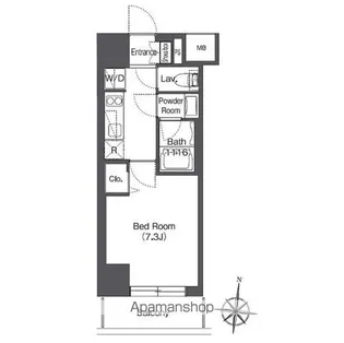 コンフォリア大島DEUX【8階】の間取り