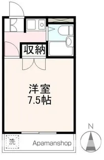 オーレックス扇町【2階】の間取り