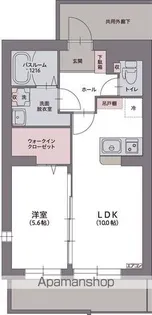ルナール マトバ【2階】の間取り