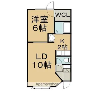 ベネッセⅠ【1階】の間取り