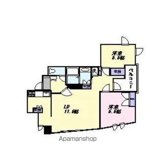 RAIA【306号室】の間取り