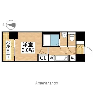 プレサンス千種駅前レガート【3階】の間取り