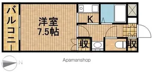 アーバンコート野口【1階】の間取り