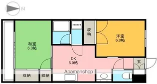 巳善ハイツ【2階】の間取り