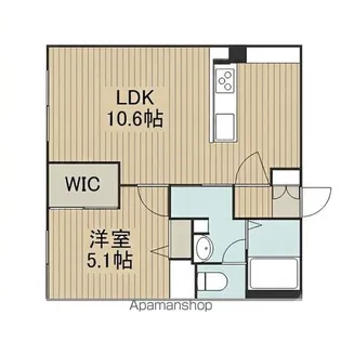 スカイハイツ村田【102号室】の間取り