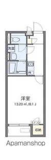 クレイノガーデン 楓【203号室】の間取り
