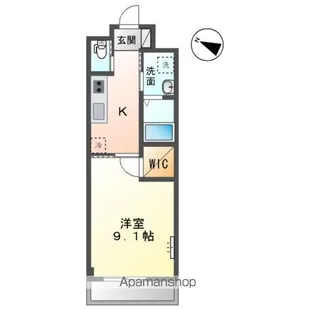 エステルナ【2階】の間取り