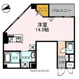プレジデンス白銀【2階】の間取り