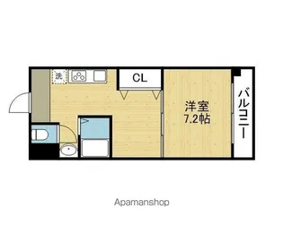 ヴェール・カステージュ深江北【3階】の間取り