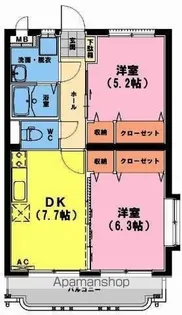 スターマンション・K【3階】の間取り