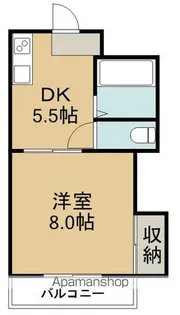 ノーヴァハイツ【4階】の間取り