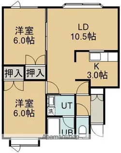MIZUHOハイツ(ミズホハイツ)【201号室】の間取り