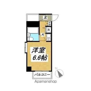 グレース千早町【3階】の間取り