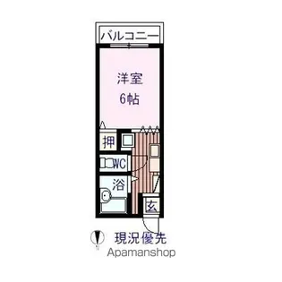 フィリアハウス【3階】の間取り